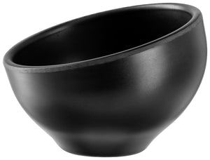 Schale San Fratello; 80ml, 7.8x5.5 cm (ØxW); czarny; okrągły; 6 sztuka / opakowanie