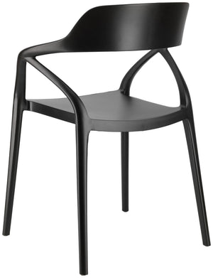 Kunststoff Stuhl Soreva; 57x51x79 cm (SxGxW); czarny; 4 sztuka / opakowanie