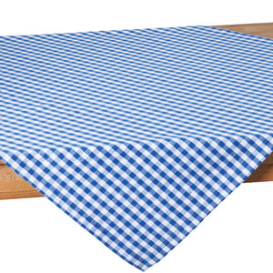 obrus środkowy Don; 80x80 cm (SxD); niebieski/biały; kwadrat; 5 sztuka / opakowanie