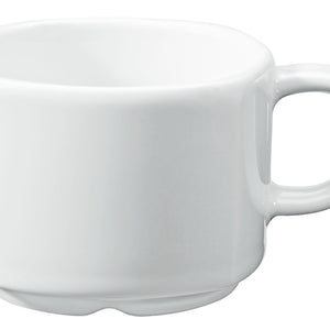 filiżanka do espresso Melbourne; 100ml, 6.2x4.7 cm (ØxW); biały; okrągły; 6 sztuka / opakowanie