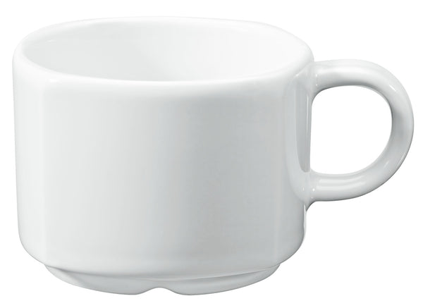 filiżanka do espresso Melbourne; 100ml, 6.2x4.7 cm (ØxW); biały; okrągły; 6 sztuka / opakowanie