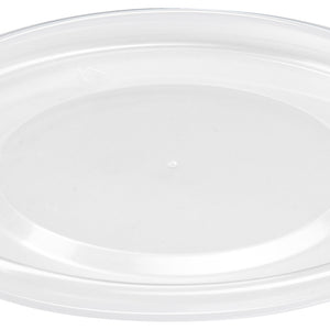 Deckel für Papier-To-Go-Becher 500 ml (PP); 11.5 cm (Ø); transparentny; 50 sztuka / opakowanie
