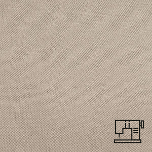 obrusy Breda szyte na miarę na m²; taupe