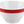 miska Multi-Color; 440ml, 13.8x5.5 cm (ØxW); biały/czerwony; 6 sztuka / opakowanie