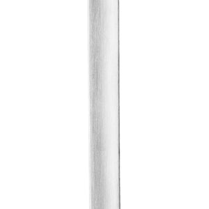 łyżka cedzakowa perforowana; 10x40.5 cm (ØxD); srebro