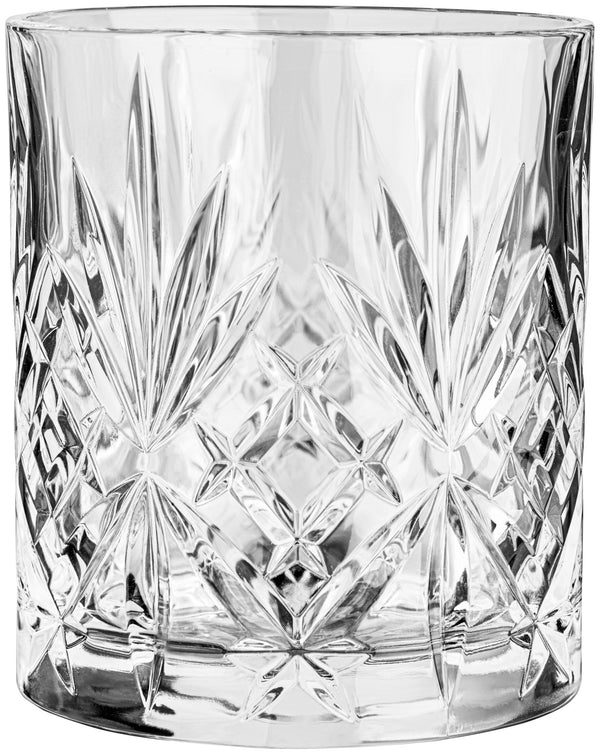 szklanka do whisky Melodia; 310ml, 8.2x9.4 cm (ØxW); transparentny; 6 sztuka / opakowanie