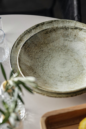 talerz głęboki Gironia; 1700ml, 30x5.5 cm (ØxW); taupe; okrągły; 6 sztuka / opakowanie