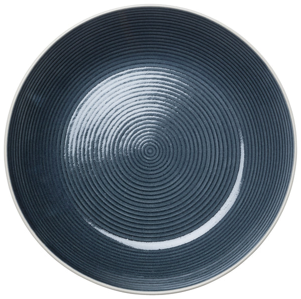 talerz głęboki Spirit; 800ml, 24x4.5 cm (ØxW); niebieski; okrągły; 4 sztuka / opakowanie
