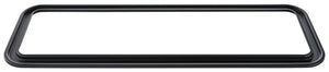 Joghurt-/Aufstrichtreppe Adapter Buffet WMF Quadro; 56.6x19.4x1 cm (DxSxW); czarny