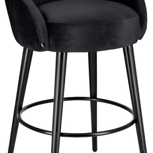 Barstuhl Malea; 57x53x99 cm (SxGxW); czarny