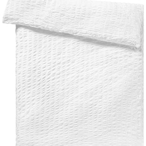 zestaw pościeli Fano; 140x200 cm (SxD); biały; 2 sztuka / opakowanie