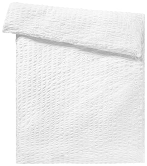 zestaw pościeli Fano; 140x200 cm (SxD); biały; 2 sztuka / opakowanie