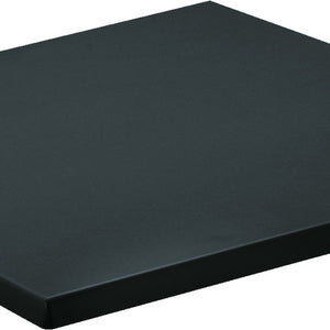 blat Topalit; 70x70 cm (DxS); czarny; kwadrat