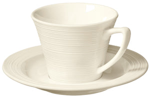 spodek do kubka / filiżanki do kawy Skyline; 15 cm (Ø); biel kremowa; okrągły; 6 sztuka / opakowanie