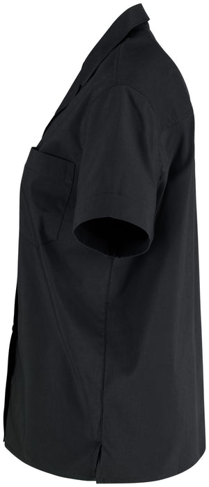 Bluse Kurzarm Magnum Comfort Fit; Kleidergröße 40; czarny