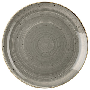 talerz płaski Stonecast Peppercorn okrągły; 21.7 cm (Ø); szary/brązowy; okrągły; 12 sztuka / opakowanie