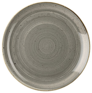 talerz płaski Stonecast Peppercorn okrągły; 21.7 cm (Ø); szary/brązowy; okrągły; 12 sztuka / opakowanie