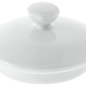 pokrywka zapasowa do dzbanka do herbaty Menuett; biały; okrągły; 4 sztuka / opakowanie