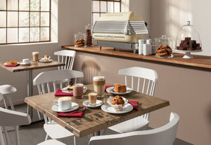 filiżanka do kawy Base; 15 cm (Ø); biały; 30 zestaw(y) / opakowanie