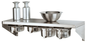 pojemnik na przyprawy Spice; 450ml, 8x17 cm (ØxW); srebro