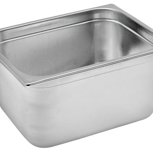pojemnik GN Premium  1/2; Größe GN 1/2, 10800ml, 32.5x26.5x15 cm (DxSxG); srebro