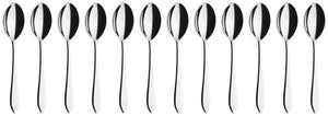 łyżka do espresso/mokka Salerno; 11.2 cm (D); srebro, Griff srebro; 12 sztuka / opakowanie