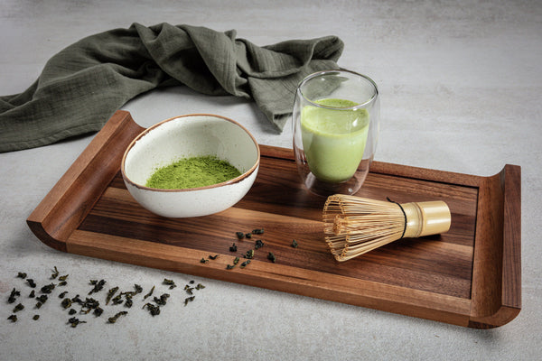 miotełka do matchy Adelais; 10.7x5.7 cm (WxØ); naturalny