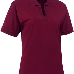 koszulka polo damska Benita; Kleidergröße XS; bordo