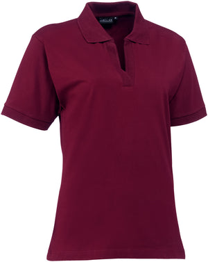 koszulka polo damska Benita; Kleidergröße XS; bordo