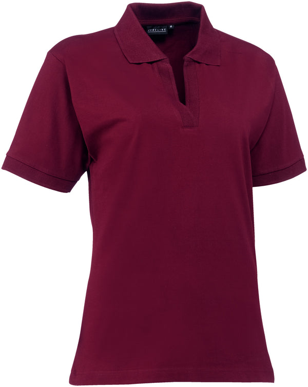 koszulka polo damska Benita; Kleidergröße XS; bordo