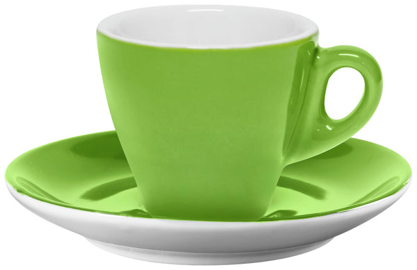 spodek do filiżanki do espresso Joy; 12.5 cm (Ø); zielony; okrągły; 6 sztuka / opakowanie