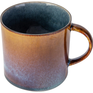 kubek Quintana; 450ml, 9x9.4 cm (ØxW); niebieski; 6 sztuka / opakowanie