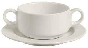 Milchkaffee-/Suppen-Untertasse Opus mit Fahne; 17x2 cm (ØxW); -; 6 sztuka / opakowanie