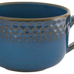 filiżanka do cappuccino Aranda; 350ml, 10x7 cm (ØxW); niebieski; 4 sztuka / opakowanie