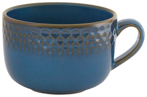 filiżanka do cappuccino Aranda; 350ml, 10x7 cm (ØxW); niebieski; 4 sztuka / opakowanie