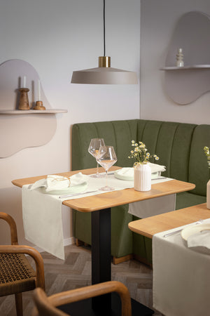 bieżnik na stół Ledana nach Maß genäht je m²; naturalny