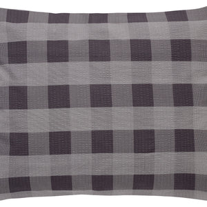 poszewka na poduszkę Loan kora; 60x80 cm (DxS); antracyt; 2 sztuka / opakowanie