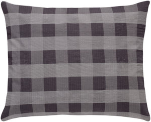 poszewka na poduszkę Loan kora; 60x80 cm (DxS); antracyt; 2 sztuka / opakowanie