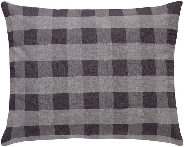 poszewka na poduszkę Loan kora; 60x80 cm (DxS); antracyt; 2 sztuka / opakowanie
