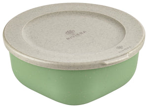 pojemnik do wielokrotnego użytku Connect Box; 700ml, 16.2x15.8x6.5 cm (DxSxW); zielony; okrągły; 2 sztuka / opakowanie