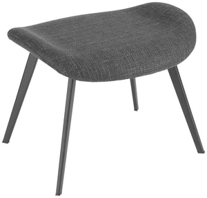 Fußhocker Limea; 56x47x43 cm (SxGxW); siedzisko antracyt