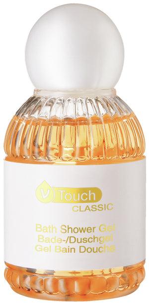 żel do mycia/pod prysznic V-Touch Classic; 45 ml; morela; 240 sztuka / opakowanie