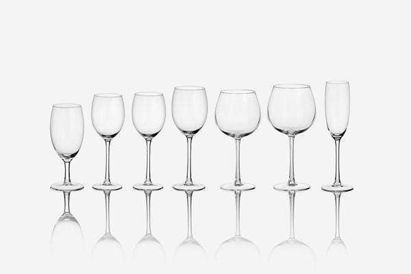 kieliszek do wina białego Plaza ze znacznikiem pojemności; 330ml, 6.2x21.2 cm (ØxW); transparentny; 0.2 l Füllstrich, 6 sztuka / opakowanie