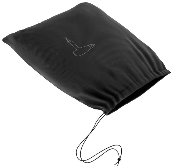 Haartrockner Tasche; 30 cm (S); czarny