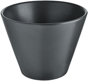 miska Masca stożkowa; 400ml, 11.7x8.3 cm (ØxW); czarny; stożkowy; 6 sztuka / opakowanie