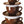 spodek do filiżanki do kawy Joy; 14 cm (Ø); brązowy; okrągły; 6 sztuka / opakowanie