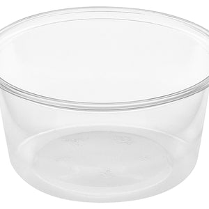 pojemnik na sos do miski do sałatki; 80ml, 7x3.5 cm (ØxW); transparentny; 50 sztuka / opakowanie