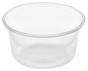 pojemnik na sos do miski do sałatki; 80ml, 7x3.5 cm (ØxW); transparentny; 50 sztuka / opakowanie