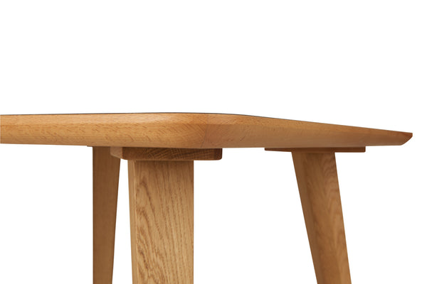 nogi stołowe Duneo wysokie; 73.4 cm (W); dąb/naturalny; stożkowy; 4 sztuka / opakowanie