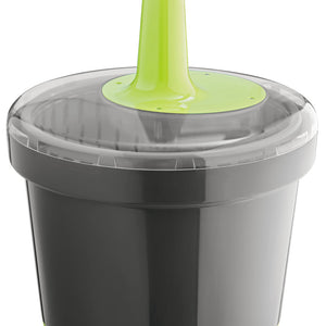 wirówka do sałaty Amanida; 30000ml, 41x58.5 cm (ØxW); zielony/transparentny/szary